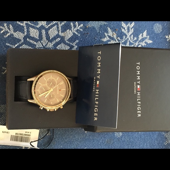 Tommy Hilfiger Jeweled Watch